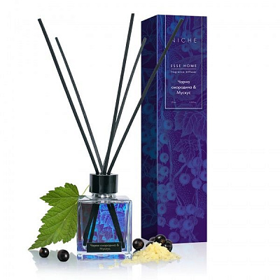 Аромадиффузор Черная смородина & Мускус Home Niche 