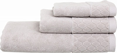 Полотенце махровое VELOUR CELLS 70x140 см бежевый La Nuit