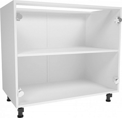 Тумба нижня розпашна 900x820x522 мм білий