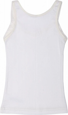 Майка для девочек Фламинго р.104 белый 290-1006 