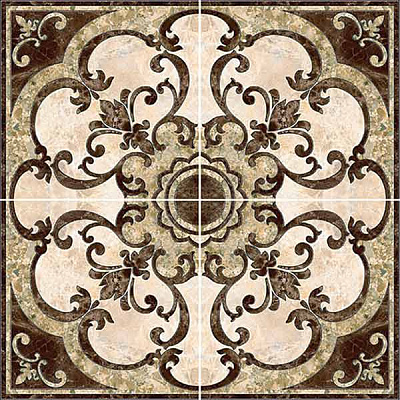 Плитка Інтеркерама Emperador Панно ПН 66031 430х430 мм