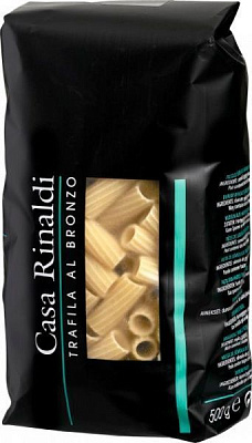 Макароны Casa Rinaldi Тортильйони Bronzo 500 г (8006165408042)
