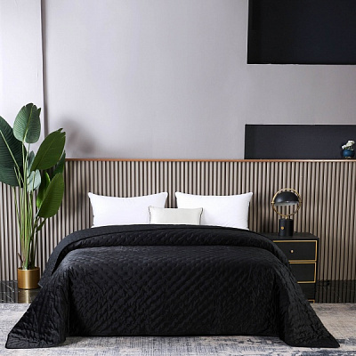 Покривало Modena 220x240 см La Nuit чорний