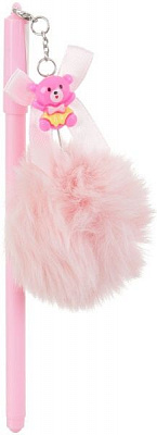 Ручка гелевая розовая You + My 