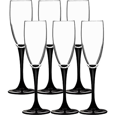 Набір бокалів для шампанського Domino 170 мл 6 шт. H8167 Luminarc