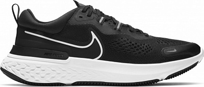 Кросівки Nike NIKE REACT MILER 2 CW7121-001 р.45 чорно-білий