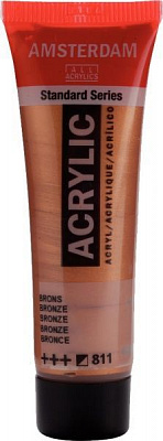 Краска акриловая бронзовый 811 20 мл Amsterdam Standart Royal Talens