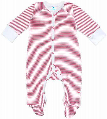 Комбинезон Minikin красная полоска р.56 белый с красным 198050362 