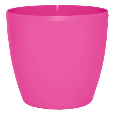 Кашпо пластикове Алеана Матільда круглий 2,1л малиновий (113083)