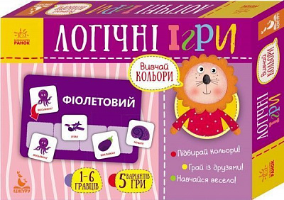 Гра Ранок Логічні ігри. Вивчай кольори