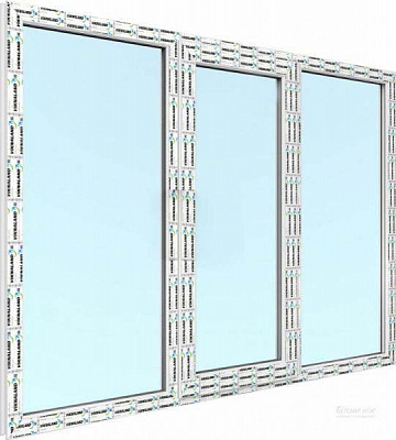 Окно поворотно-откидное VIKNALAND В 58 2050x1400 мм правое 