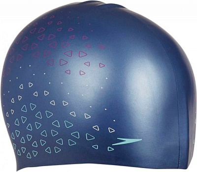 Шапочка для плавання Speedo Luna Vision 809337B435 one size сірийсиній