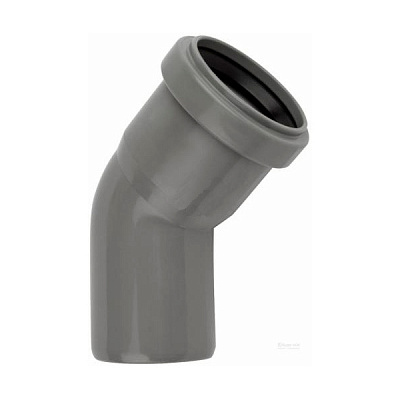 Коліно Wavin Ekoplastik d110x45° (3035)