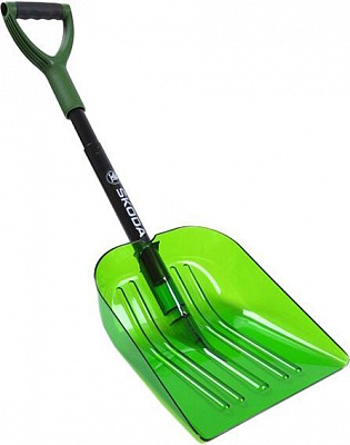 Лопата для снега складная Plastkon Armstrong AUTO лайм