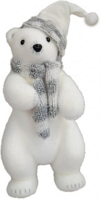 Декорация новогодняя Медведь 45 см EPI-RS1D709W 