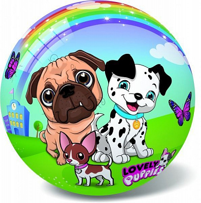 М'яч STAR Любимые щенки 23 см 11/3043