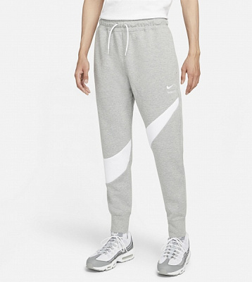 Брюки Nike M NSW SWOOSH TCH FLC PNT DH1023-063 р. L серый