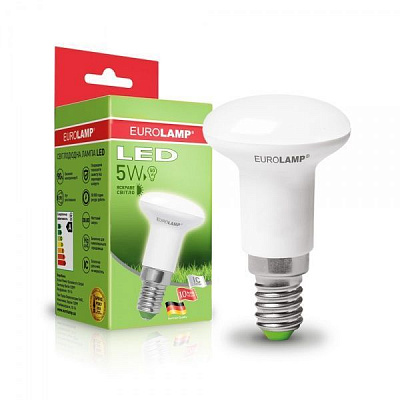Лампа светодиодная Eurolamp 5 Вт R39 матовая E14 220 В 4000 К 