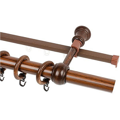 Карниз Дельфа СД-233 червоне дерево 2 м