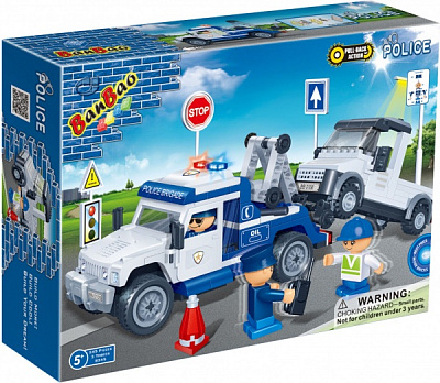 Конструктор BanBao New Police Эвакуатор 8345 8345