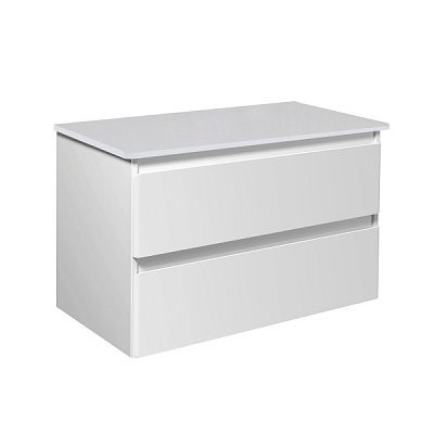 Тумба Мойдодыр Сорренто 80-А ST со столешницей без умывальника