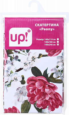 Скатертина Peony 140x240 см різнокольоровий UP! (Underprice)