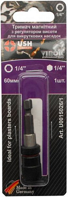 Держатель бит USH 1/4х60мм 1 шт. U0015026/1