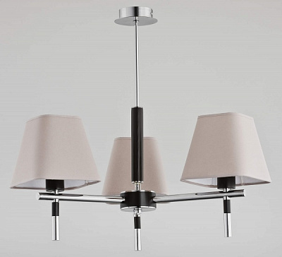 Люстра ALFA Texas 20583 3x40 Вт E14 хром/венге 