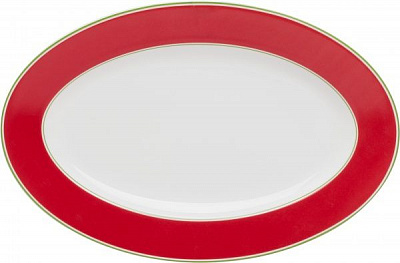 Блюдо Emotion 30,5 см красное Fiora 