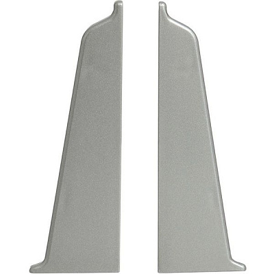 Комплект заглушек King Floor 70 1 левая + 1 правая алюминий 70 мм 