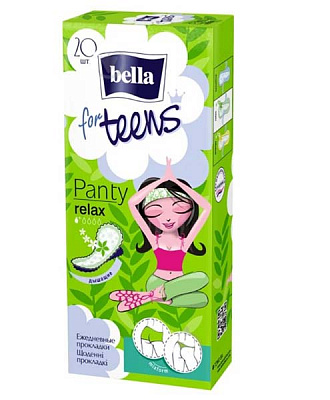 Прокладки щоденні Bella for Teens Panty Relax mini 20 шт.