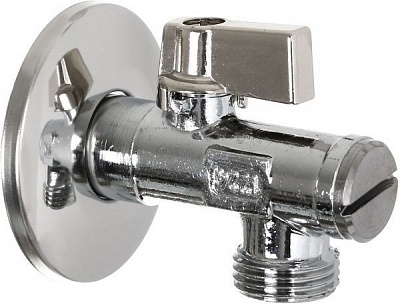 Кран угловой Bianchi с фильтром для сантехприборов 1/2