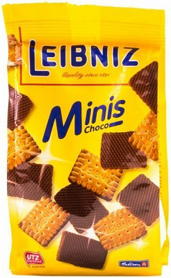 Печенье Bahlsen Минис Чоко с шоколадом 100 г 