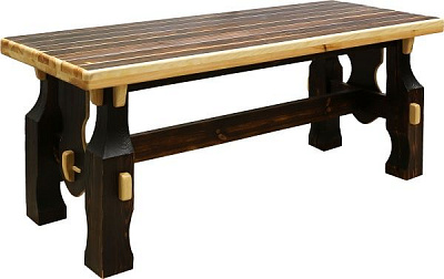 Стіл дерев’яний Вижиг 80x200 см коричневий