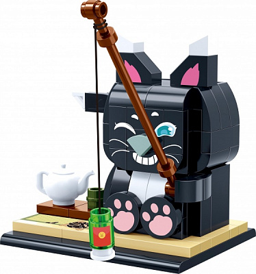 Конструктор BanBao Q-Playmate Кіт-рибак ET801-1 ET801-1