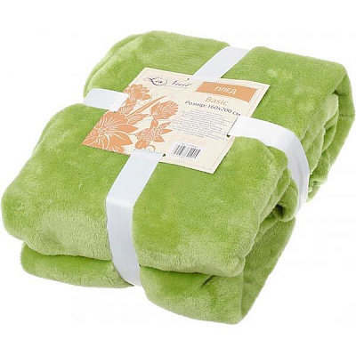 Плед La Nuit Basic green 160x200 см