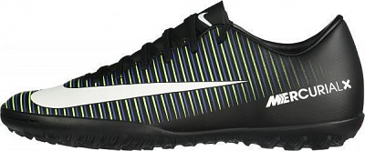 Бутси Nike MERCURIALX VICTORY VI TF 831968-013 р. US 9 чорний
