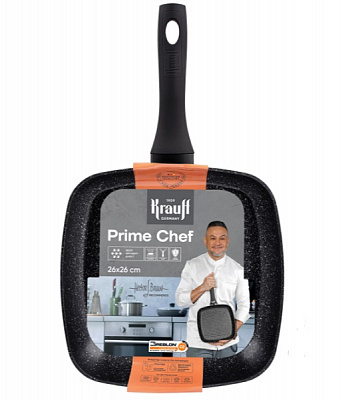 Сковорода-гриль Krauff Prime Chef 26x26 см 25-45-212