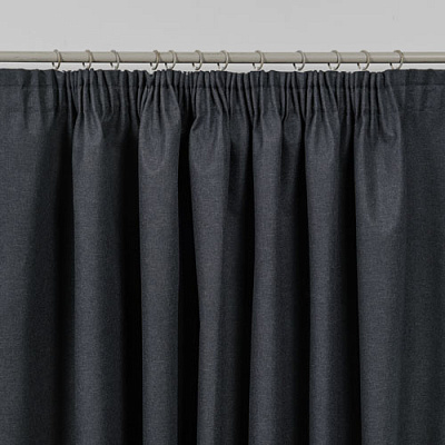 Штора Блэкаут Вулли графит 200х270 см 174364 Текстиль-Контакт