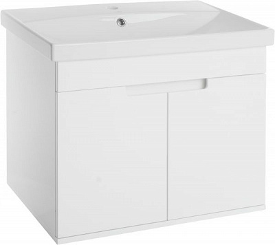 Тумба підвісна Мойдодир СМАРТ 70 з умивальником SITI-70