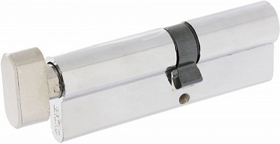 Цилиндр Bruno 40x50 ключ-вороток 90 мм хром