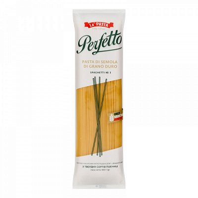 Макарони LA PASTA PERFETTO Спагетті 400 г