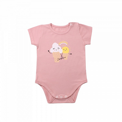 Боди для девочки Фламинго 686-416 р.74 пудра 