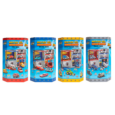 Игровой набор Qunxing Toys Станция техобслуживания в ассортименте SK-107Y