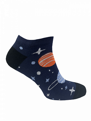 Шкарпетки чоловічі Premier Socks Космічні планети р.25 мульті