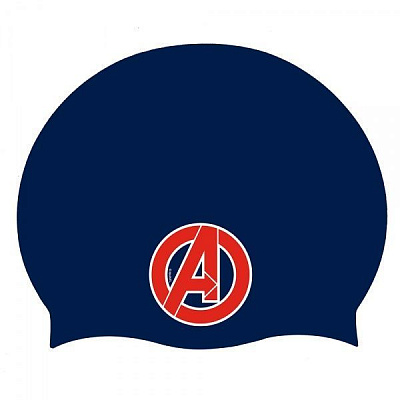 Шапочка для плавания 7 Polska Мстители 9854 универсальный синий