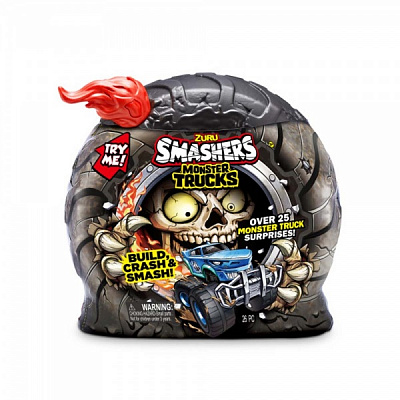Машинка Smashers Monster Wheels (Дино Трек) 74103A 