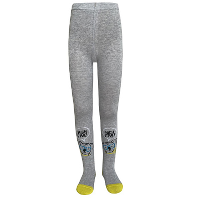 Колготки детские унисекс Легка хода 8216 р.86-98 белый с серым