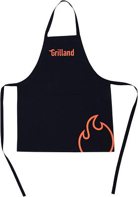 Фартук Grilland Огонь черный 68x80 см