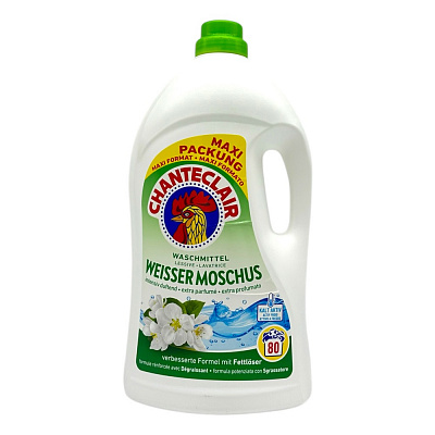 Гель для машинного та ручного прання Chante Clair Білий мускус 3,6 л